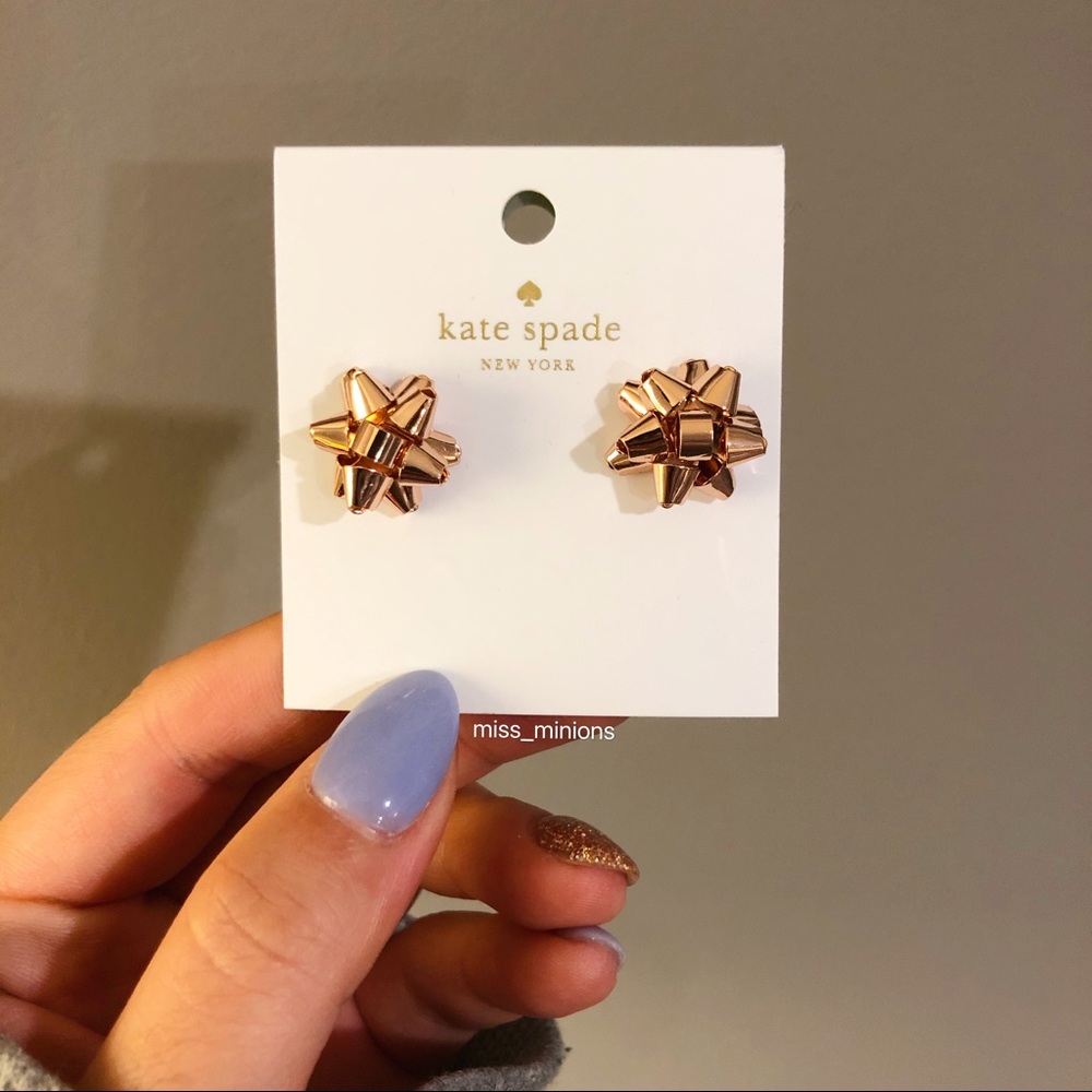 Kate Spade Gift Bow Earrings - Picture 4 of 4